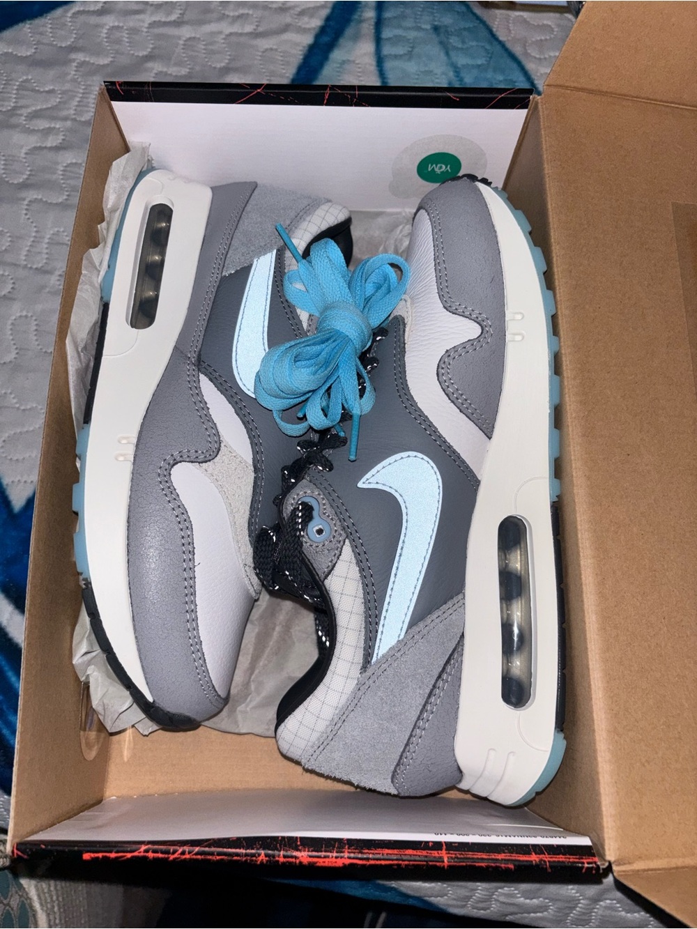 Nike Air Max 1 '86 "Chicago" Big Bubble - Women's Size 9.5/Men's Size 8